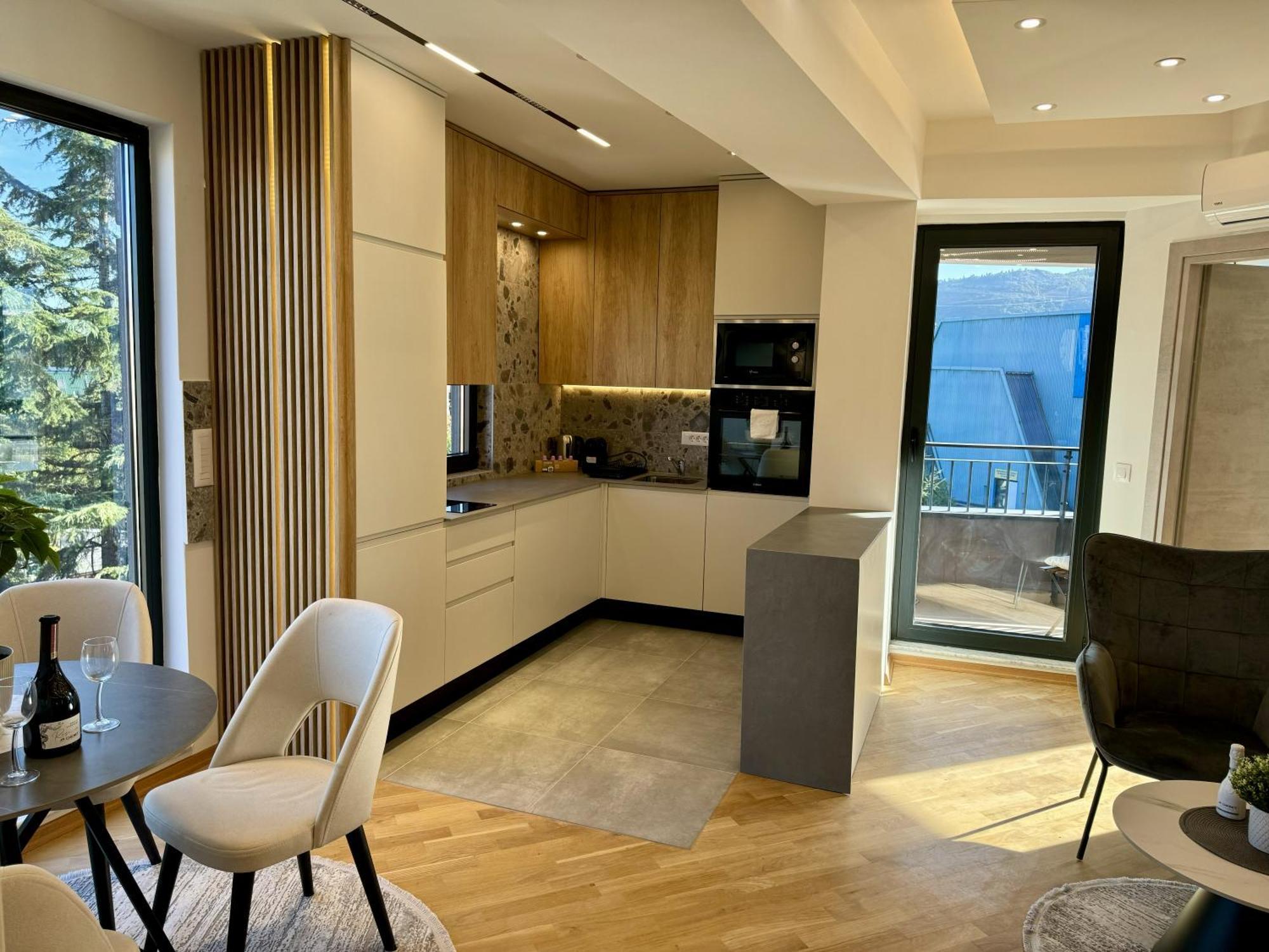 Maria Luxury Apartment Skopje Bagian luar foto
